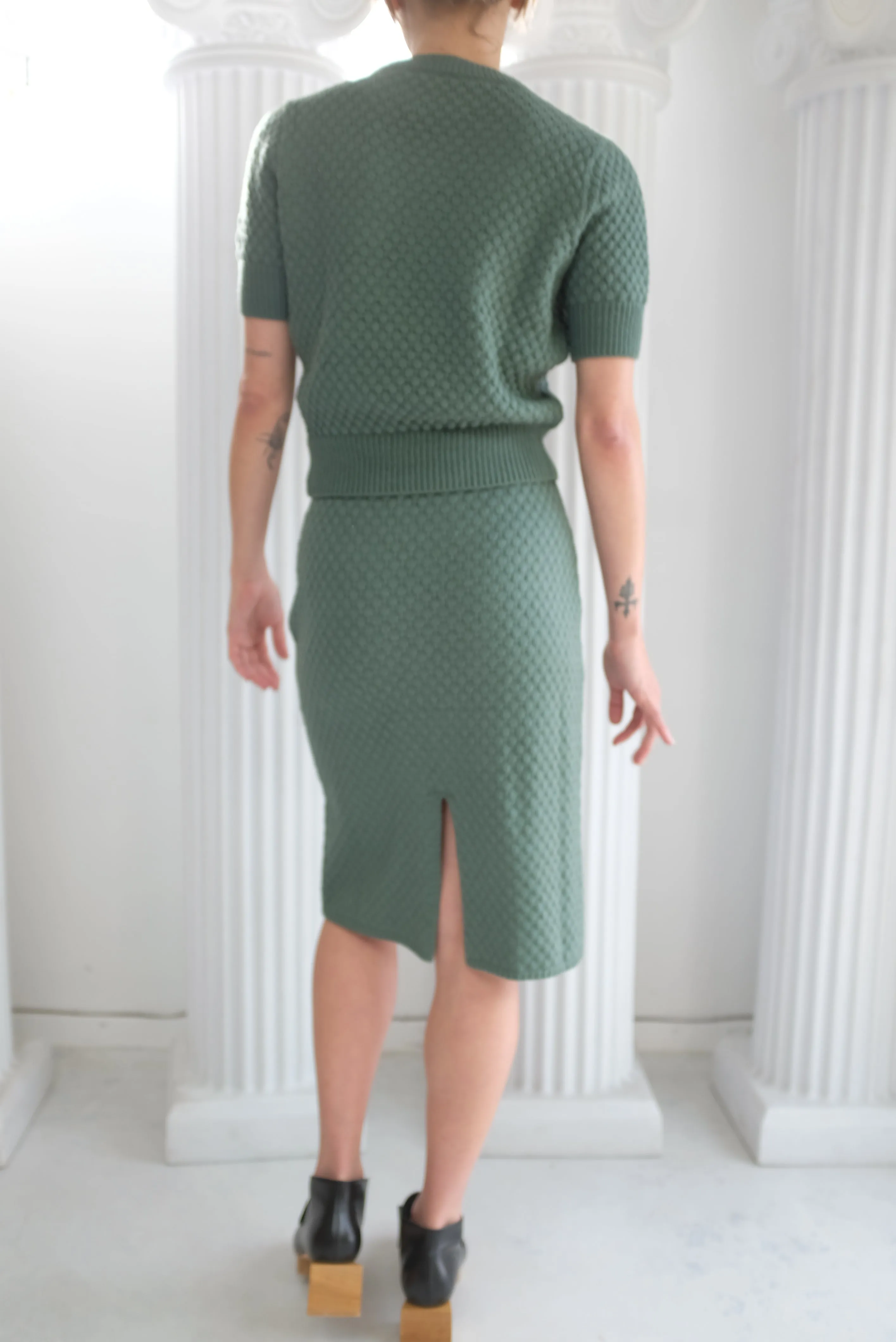 Beklina Gambit Skirt Palm