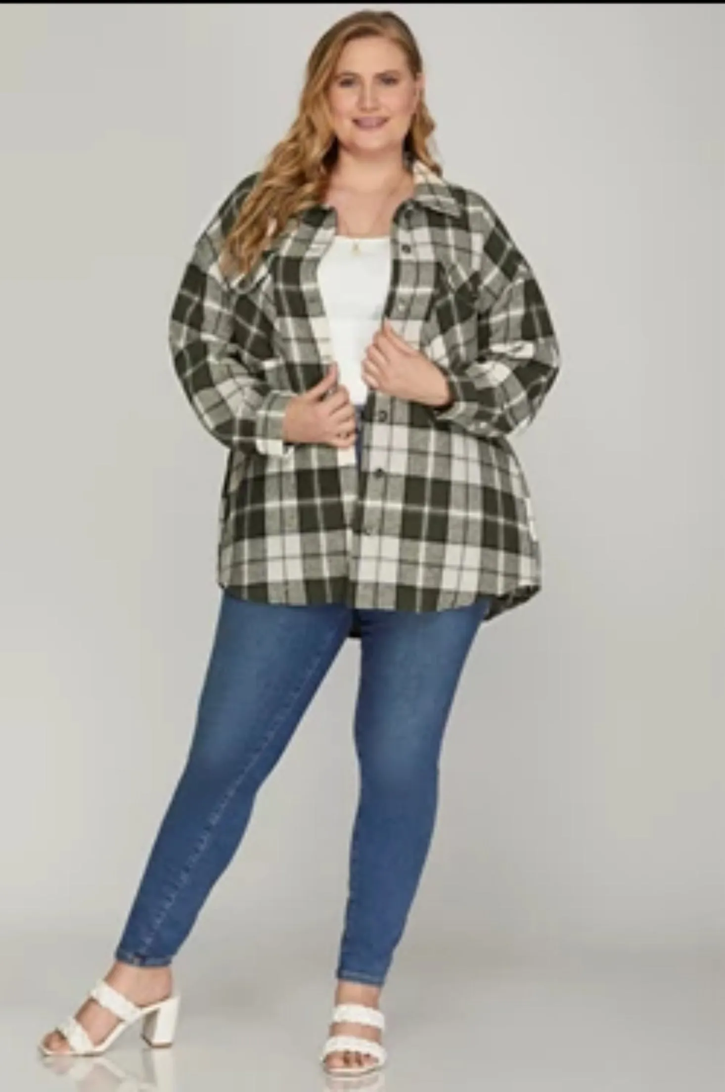 Bishop Plaid Shacket